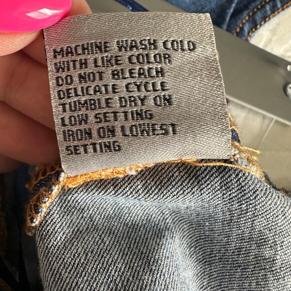 NWT Tractr Blue Denim Hi-Low Fit & Flare Dress Cotton Blend – Size S - Picture 14 of 16